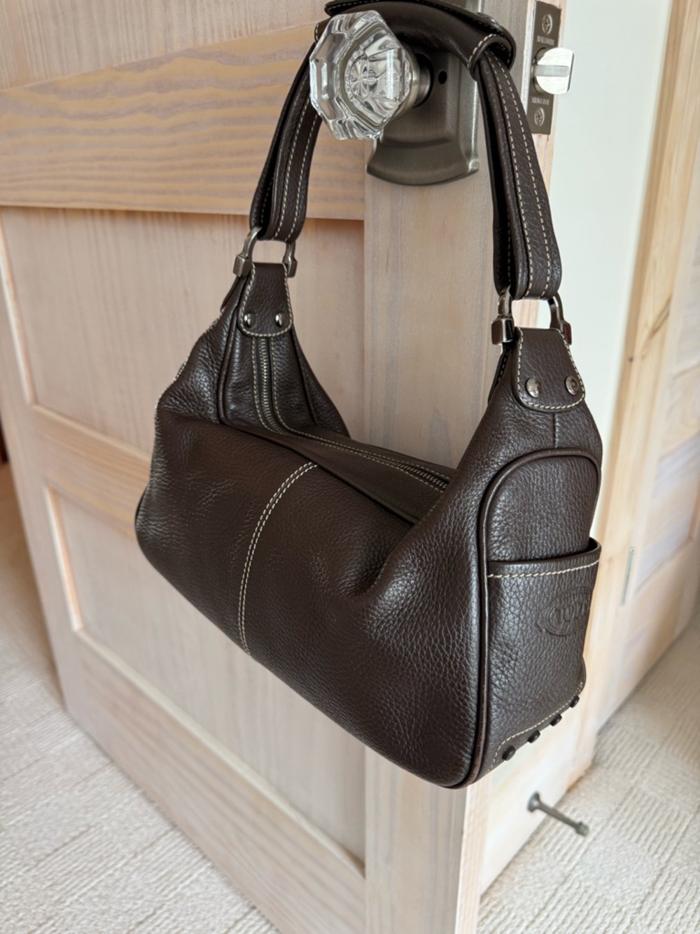 Tod’s - Dark Brown Leather Shoulder Bag